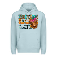 Blue Mist heifers be trippin ok maybe i pushed her long hair Premium Hoodie - Jasminsmagicworld
