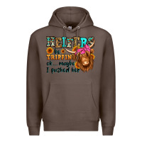 Coffee heifers be trippin ok maybe i pushed her long hair Premium Hoodie - Jasminsmagicworld