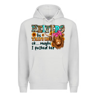Dove Grey heifers be trippin ok maybe i pushed her long hair Premium Hoodie - Jasminsmagicworld