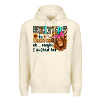 Sandshell heifers be trippin ok maybe i pushed her long hair Premium Hoodie - Jasminsmagicworld