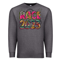 Charcoal Heather race 2023 Premium Sweatshirt - Zillion Design Studio