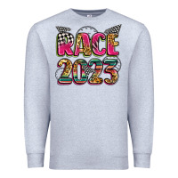 Heather Grey race 2023 Premium Sweatshirt - Zillion Design Studio