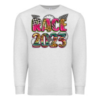 Oatmeal Heather race 2023 Premium Sweatshirt - Zillion Design Studio