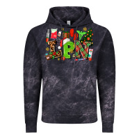 Cloud Black lpn christmas nurse with Vintage Hoodie - AdoDesignShop
