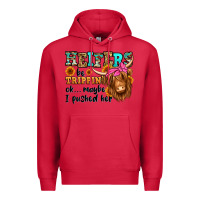 Cardinal heifers be trippin ok maybe i pushed her long hair Premium Hoodie - Jasminsmagicworld