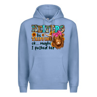 Colony Blue heifers be trippin ok maybe i pushed her long hair Premium Hoodie - Jasminsmagicworld