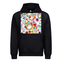 Foreset Green summer gnome seamless pattern Urban Hoodie - BundleAndBundleShop
