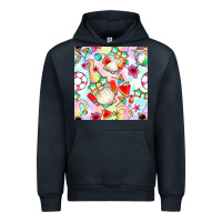 Navy summer gnome seamless pattern Urban Hoodie - BundleAndBundleShop