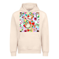 Sandshell summer gnome seamless pattern Urban Hoodie - BundleAndBundleShop