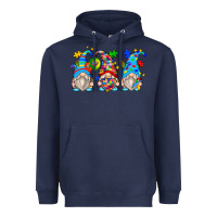 Navy autism gnomes Heavyweight Hoodie - Zillion Design Studio