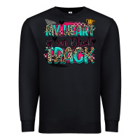 Black my heart is on that track Premium Sweatshirt - Zillion Design Studio