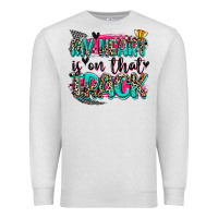 My Heart Is On That Track Premium Sweatshirt | Teevron