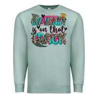 Seafoam my heart is on that track Premium Sweatshirt - Zillion Design Studio