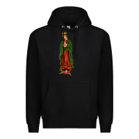 Black our lady of guadalupe Premium Hoodie - JahusDesignShop
