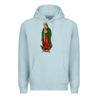 Blue Mist our lady of guadalupe Premium Hoodie - JahusDesignShop