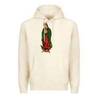 Sandshell our lady of guadalupe Premium Hoodie - JahusDesignShop