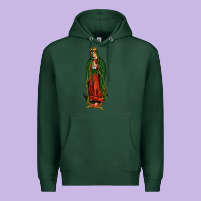 Our Lady Of Guadalupe Premium Hoodie Designed By Jahusdesignshop