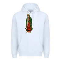 White our lady of guadalupe Premium Hoodie - JahusDesignShop