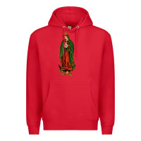 Red our lady of guadalupe Premium Hoodie - JahusDesignShop
