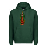 Sports Green our lady of guadalupe Premium Hoodie - JahusDesignShop