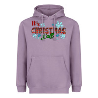 Lavender It's Christmas Y'all Season Winter Heavyweight Hoodie - RanaPortraitStore