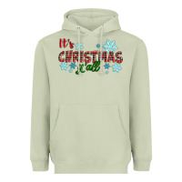 Matcha It's Christmas Y'all Season Winter Heavyweight Hoodie - RanaPortraitStore