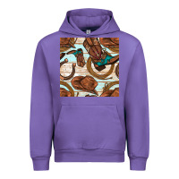 Tulip cowboy western seamless pattern Urban Hoodie - BundleAndBundleShop