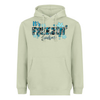 Matcha It's Freezin Season Winter Heavyweight Hoodie - RanaPortraitStore