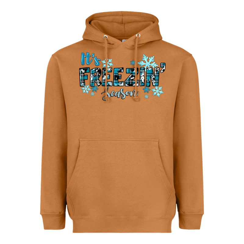 It's Freezin Season Winter Heavyweight Hoodie by RanaPortraitStore | Teevron