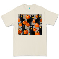 Bone black cat with pumpkins tumbler Premium Tee - LillyAllenDesigns
