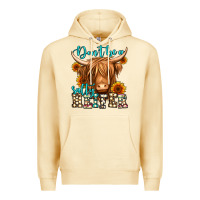 Pina Colada don't be a salty heifer long haired cow Premium Hoodie - Jasminsmagicworld