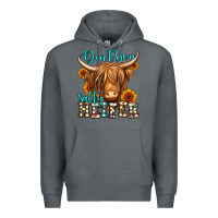 Rock don't be a salty heifer long haired cow Premium Hoodie - Jasminsmagicworld