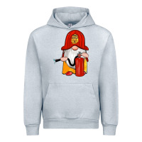 Heather Grey firefighter gnomes Urban Hoodie - Artiststas