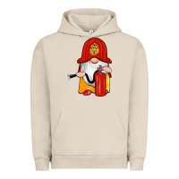 Pigment French Oak firefighter gnomes Urban Hoodie - Artiststas