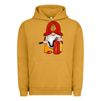 Pigment Peanut Butter firefighter gnomes Urban Hoodie - Artiststas
