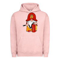 Pigment Salmon firefighter gnomes Urban Hoodie - Artiststas