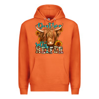 Carrot don't be a salty heifer long haired cow Premium Hoodie - Jasminsmagicworld