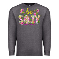 Charcoal Heather summer be salty matthew 5 13 Premium Sweatshirt - texasbilliewilder