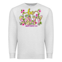 Oatmeal Heather summer be salty matthew 5 13 Premium Sweatshirt - texasbilliewilder