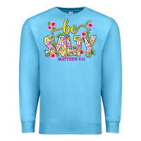 Ocean Blue summer be salty matthew 5 13 Premium Sweatshirt - texasbilliewilder