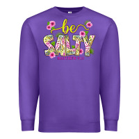 Purple summer be salty matthew 5 13 Premium Sweatshirt - texasbilliewilder