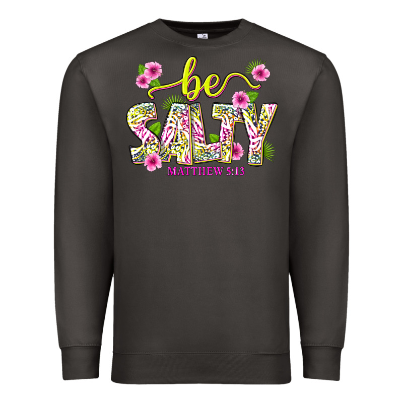Summer Be Salty Matthew 5 13 Premium Sweatshirt by texasbilliewilder | Teevron