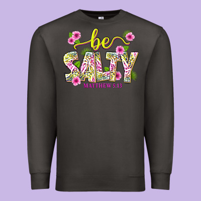 Summer Be Salty Matthew 5 13 Premium Sweatshirt Designed By Texasbilliewilder