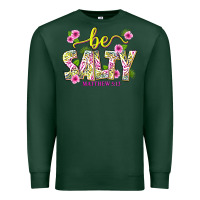 Sports Green summer be salty matthew 5 13 Premium Sweatshirt - texasbilliewilder