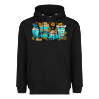 Black truck coffee cups Heavyweight Hoodie - texasbilliewilder