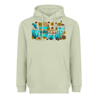 Matcha truck coffee cups Heavyweight Hoodie - texasbilliewilder