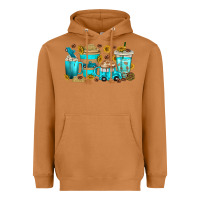 Meerkat truck coffee cups Heavyweight Hoodie - texasbilliewilder