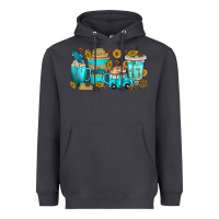 Smoke truck coffee cups Heavyweight Hoodie - texasbilliewilder