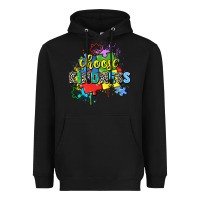 Black choose kindness Heavyweight Hoodie - Zillion Design Studio