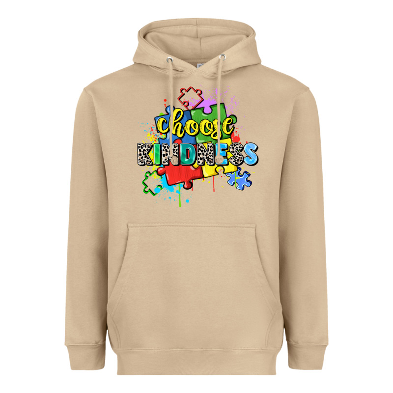 Choose Kindness Heavyweight Hoodie by Zillion Design Studio | Teevron
